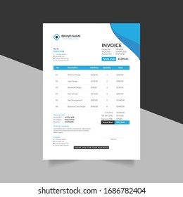 Modern & Professional Elegant Business Invoice Template