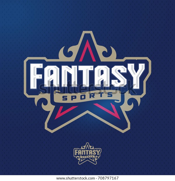 Modern\
professional fantasy sports template logo\
design
