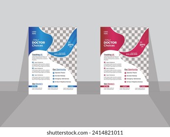 Modern and professional flyer design