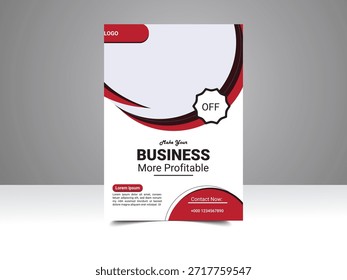 Modern and professional flyer design suitable for business promotion, marketing campaigns, events, and corporate advertising. Clean layout with eye-catching typography, print-ready and fully editable for multiple commercial uses.