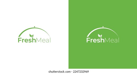 Modern and professional fresh meal logo design 3