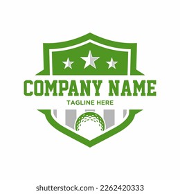 Modern professional golf template logo design for golf club
