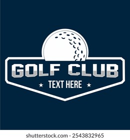 Modern professional golf template logo design for golf club