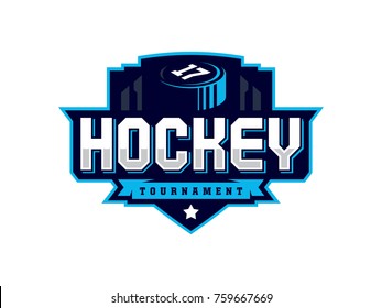 Modern Professional Hockey Logo Sport Team Stock Vector (Royalty Free ...