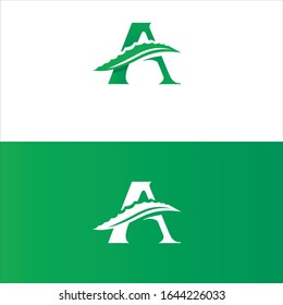 Modern Professional A  Letter Logo Design Template