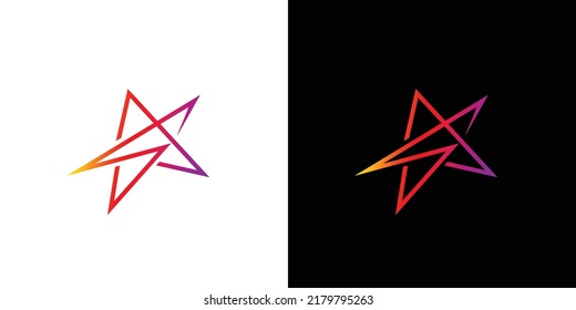 Modernes und professionelles Buchstaben S-Initialen-Logo-Design