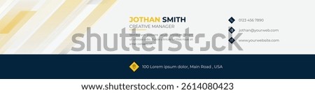 Modern Professional LinkedIn Banner Template for Personal Branding