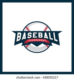 Baseball Logo Template Stock Vector (Royalty Free) 1258093228