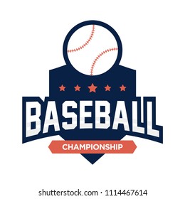 Baseball Badgesport Logoteam Identityvector Illustration Stock Vector ...