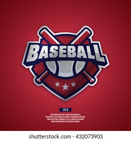 Modern professional logo for a baseball team.