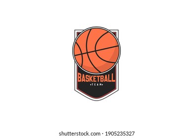 Modern professional logo for basketball game events and Basketball Club