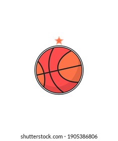 Modern professional logo for basketball game events and Basketball Club