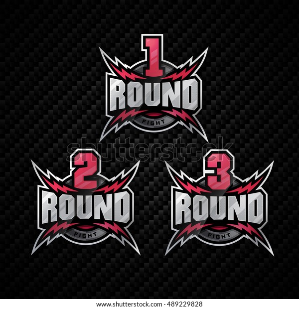 Modern professional logo design for boxing\
tournament. Round one, two, three.\
Fight.