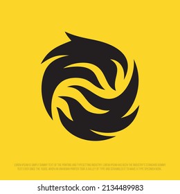 Modern professional logo with the image of a sphere