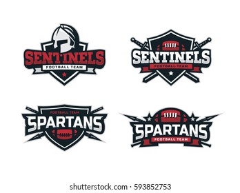 Modern professional logo set  for a sport team