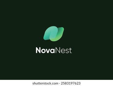 Modern and Professional Logo for a Tech Company. This dynamic 'N' letter logo features a sleek and modern design, making it perfect for any tech-related company seeking a strong visual identity.