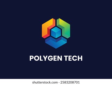 Modern and Professional Logo for a Tech Company. This dynamic logo features a sleek and modern design, making it perfect for any tech-related company seeking a strong visual identity.