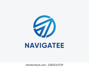 Modern and Professional Logo for a Tech Company. This dynamic logo features a sleek and modern design, making it perfect for any tech-related company seeking a strong visual identity.