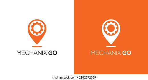 Modern and professional mechanic go logo design 8