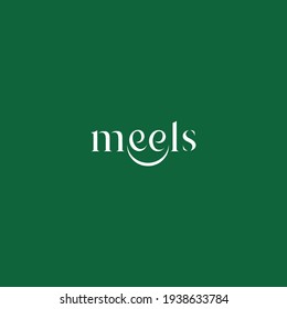 modern and professional meels logos are suitable for food product logos