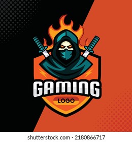 Modern professional Ninja mascot logo
