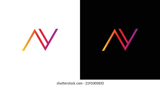 Modern und professionell gestaltetes Logo für NY-Buchstaben