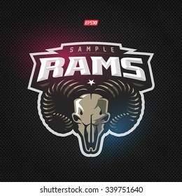 Modern Professional Rams Logo For A Sport Team