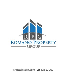 Design de logotipo imobiliário moderno e profissional, perfeito para agências, desenvolvedores de propriedade e corretores. Possui telhados, edifícios ou ícones-chave para transmitir confiança, confiabilidade e sucesso.
