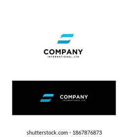 Modern and professional S initials logo