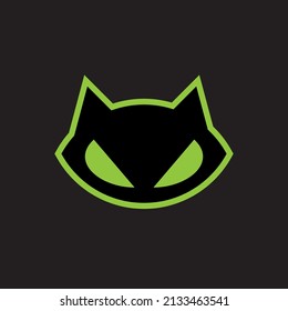 Modern, professional set of icons with the image of cat