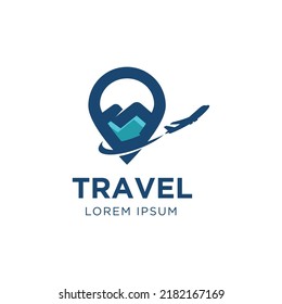 Modern and professional travel logo