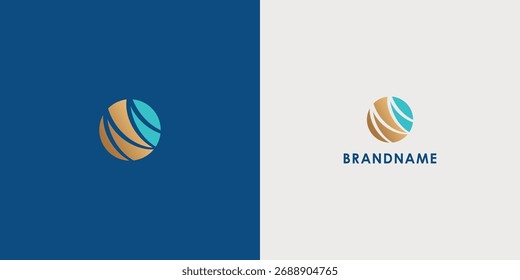 Modern professional vector logo design featuring letter M. Clean and versatile branding symbol perfect for businesses, start-ups, corporate identity and personal branding. Editable and scalable vector