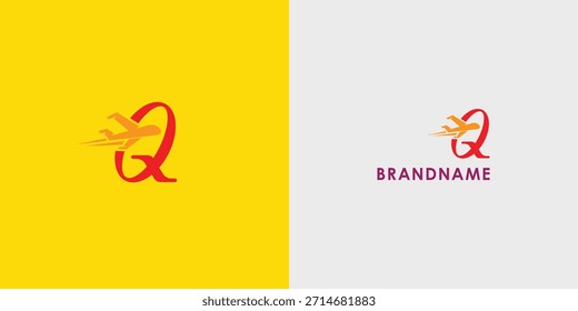 Modernes professionelles Vektorlogo-Design mit dem Buchstaben Q. Modernes Branding-Symbol, perfekt für Unternehmen, Start-ups, Markenidentität und persönliches Branding. Vorlage für Vektordesign.