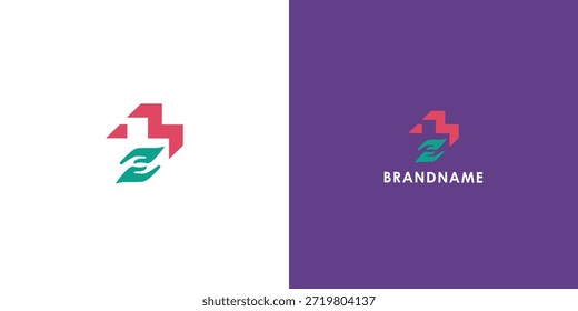 Diseño de logotipo de Vector profesional moderno con letra T. Símbolo de marca moderno perfecto para empresas, empresas emergentes, identidad de marca y marca personal. Plantilla de diseño de Vector.