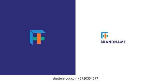 Diseño de logotipo de Vector profesional moderno con letra T. Símbolo de marca moderno perfecto para empresas, empresas emergentes, identidad de marca y marca personal. Plantilla de diseño de Vector.


