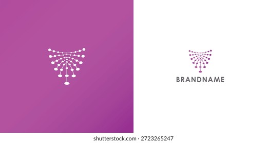 Diseño de logotipo de Vector profesional moderno con letra V. Símbolo de marca moderno perfecto para empresas, empresas emergentes, identidad de marca o marca personal. Plantilla de diseño de Vector.


