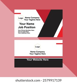 Modern Professional Visiting Card Template