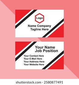 Modern Professional Visiting Card Template