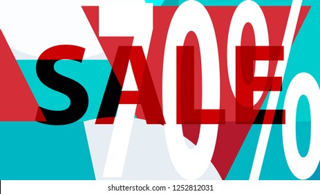 Modern Promotion Banner.
 Creative Sale and Discount Promo Background with Geometrical  Pattern. Organic Green, Mint, Blue Colors
Business coupon. Modern