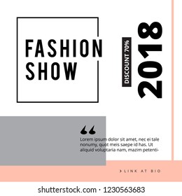 Modern promotion square web banner for social media mobile apps. Elegant sale and discount promo backgrounds with abstract pattern. Email ad newsletter layouts.
