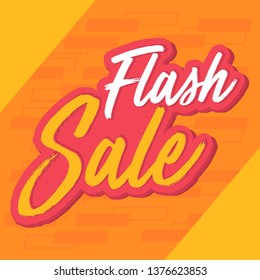 Modern promotion square web banner for social media mobile apps