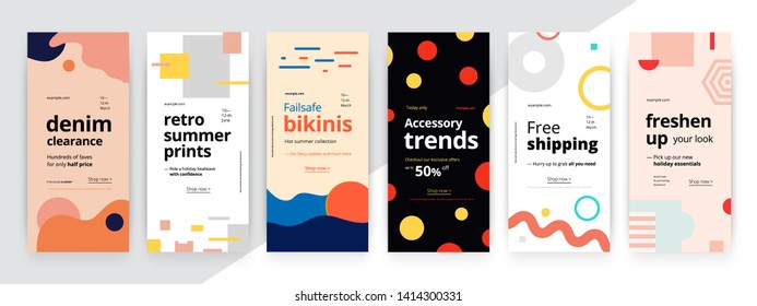 Modern promotion square web banner for social media mobile apps. Elegant sale and discount promo backgrounds with abstract pattern. Email ad newsletter layouts.