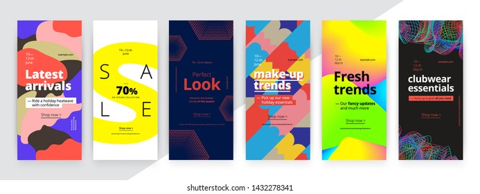 Modern promotion square web banner for social media mobile apps. Elegant sale and discount promo backgrounds with abstract pattern. Email ad newsletter layouts.