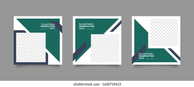 Modern promotion square web banner for social media Post template. Elegant sale and discount promo backgrounds for digital marketing	
