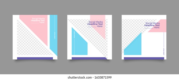 Modern promotion square web banner for social media post. Elegant sale and discount promo backgrounds for digital marketing