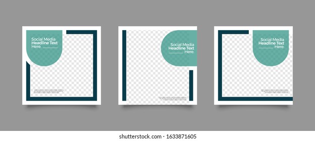 Modern promotion square web banner for social media post. Elegant sale and discount promo backgrounds for digital marketing