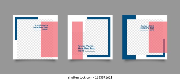 Modern promotion square web banner for social media post. Elegant sale and discount promo backgrounds for digital marketing