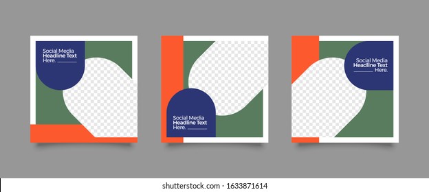 Modern promotion square web banner for social media post. Elegant sale and discount promo backgrounds for digital marketing