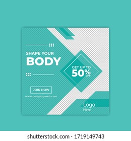 Modern promotion square web banner for social media mobile apps. Elegant sale and discount 
promo backgrounds with abstract pattern. Email ad newsletter layouts.
