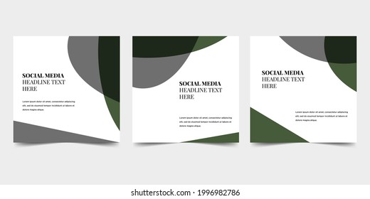 Modern promotion square web banner for social media. Suitable for social media post, story, flyer. Vector illustration.